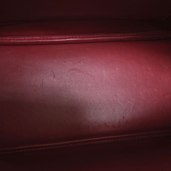 Hermes Bolide 35 Red Handbag — view 8