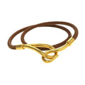 Hermes Jumbo Bracelet Brown
