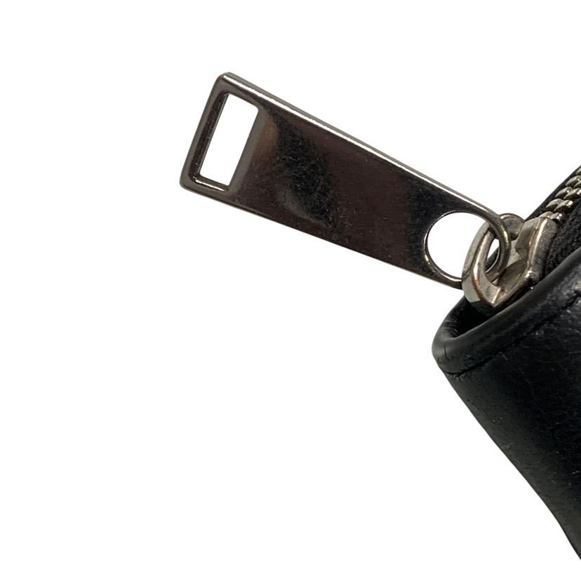 Bottega Veneta Wallet Zip Around Inch Recciato Black — view 5