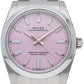 Rolex Oyster Perpetual 34 Watch Candy Pink QR Code