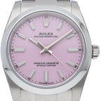 Rolex Oyster Perpetual 34 Watch Candy Pink QR Code