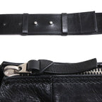 Bottega Veneta Maxi Intrecciato Cassette Shoulder Bag Black — view 7
