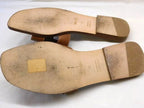 Hermes Oran Sandals 37 Leather Brown Shoes — view 3