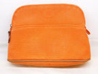 Hermes Bolide Pouch Mini 20 Orange Canvas Case
