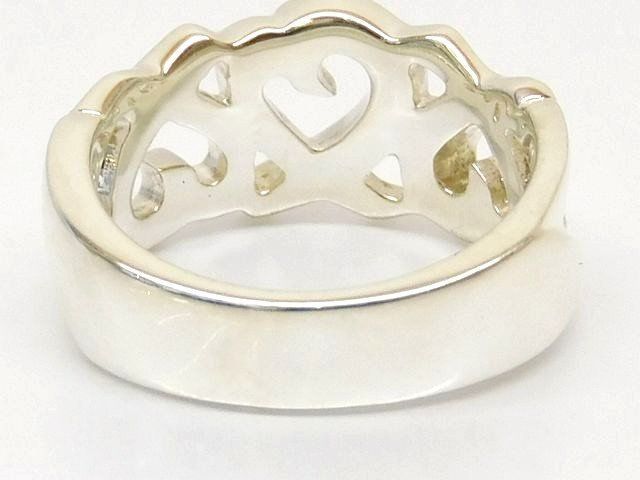 Tiffany & Co Pretty Triple Loving Ring Silver — view 3