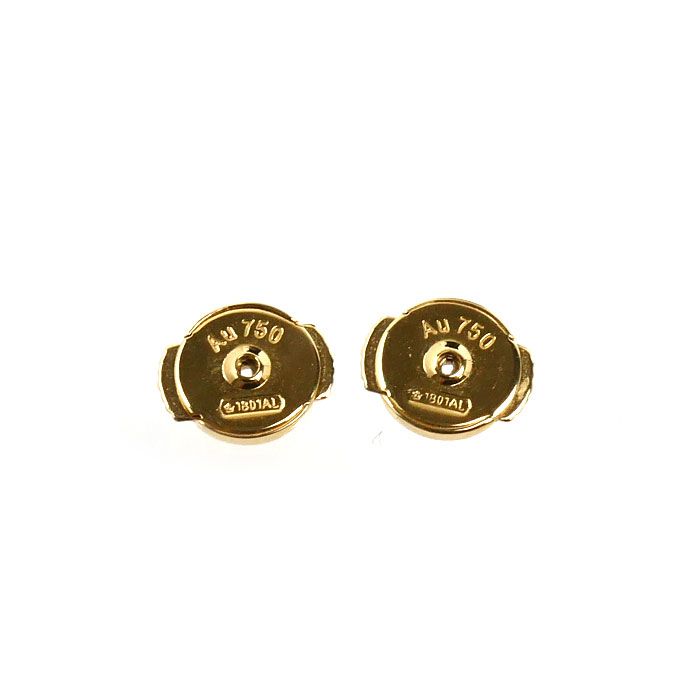 Dior 18k Yellow Gold Mimirose Earrings Diamond Set Sold — view 5