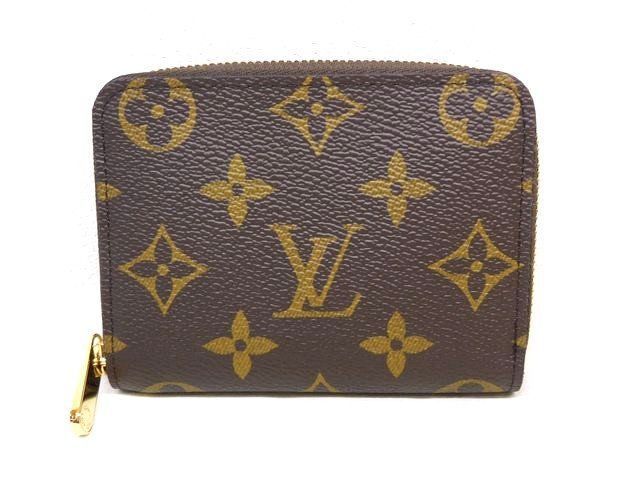 Louis Vuitton Coin Case Zippy Pass Monogram Purse