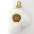 Louis Vuitton Key Holder Vivienne Fur Bag Charm White Blanc — view 2