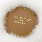 Louis Vuitton Key Holder Vivienne Fur Bag Charm White Blanc — view 4