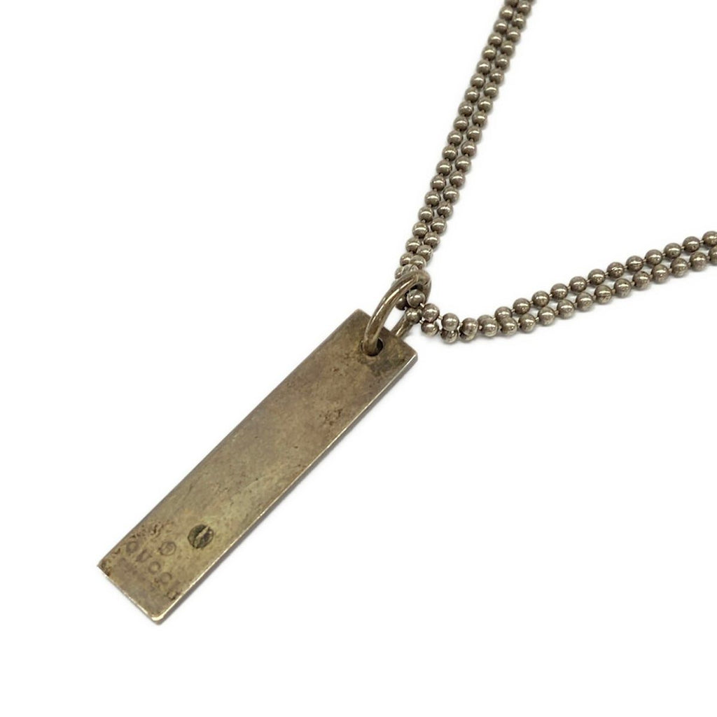 Gucci Necklace Silver 2 Low Ball Chain