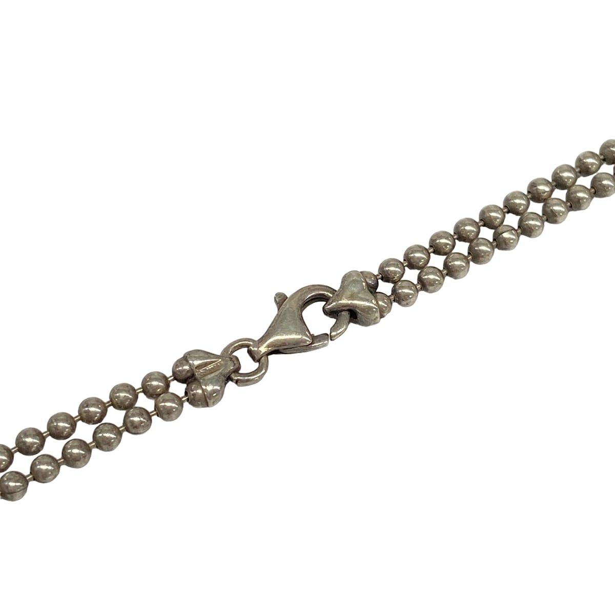 Gucci Necklace Silver 2 Low Ball Chain — view 6