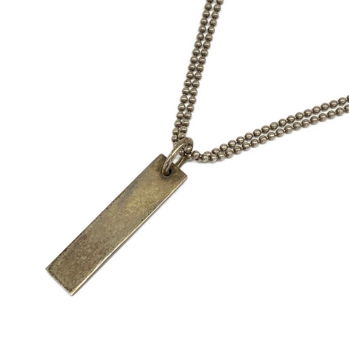 Gucci Necklace Silver 2 Low Ball Chain — view 3