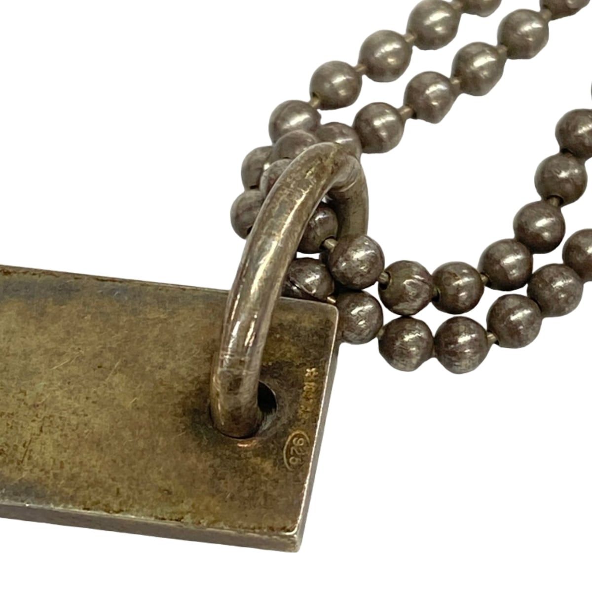Gucci Necklace Silver 2 Low Ball Chain — view 5