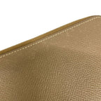 Hermes Wallet Azap Long Silk in Etoupe Zip Around Silver — view 9