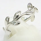 Tiffany & Co Olive Leaf Band Ring Paloma Picasso Silver — view 6