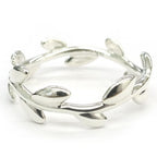 Tiffany & Co Olive Leaf Band Ring Paloma Picasso Silver