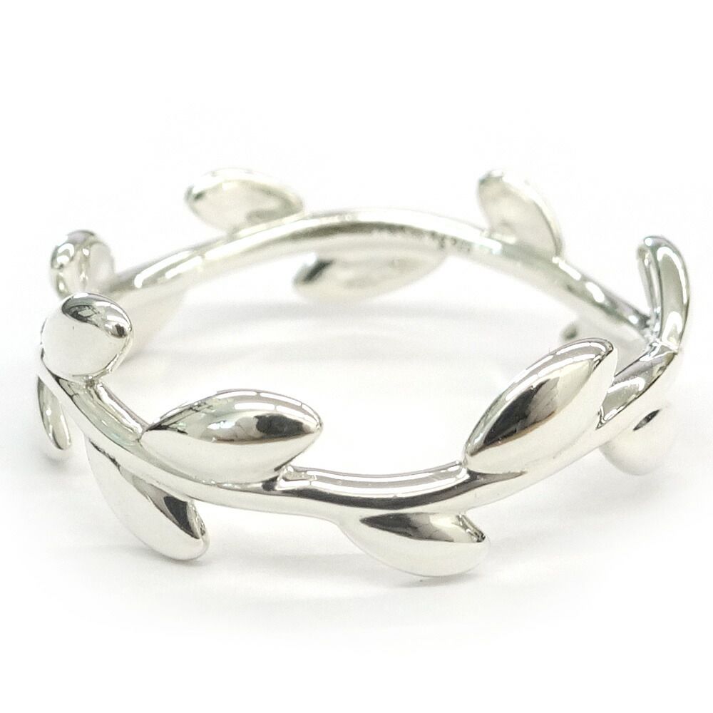 Tiffany & Co Olive Leaf Band Ring Paloma Picasso Silver