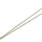 Tiffany & Co Necklace Open Heart Silver Light Purple — view 6