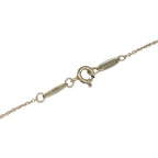 Tiffany & Co Necklace Open Heart Silver Light Purple — view 4