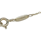 Tiffany & Co Necklace Open Heart Silver Light Purple — view 5