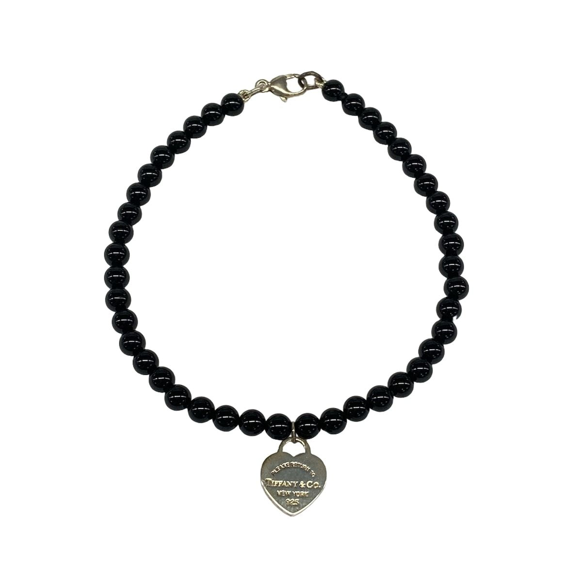 Tiffany & Co Bracelet Return to Black Silver