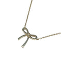 Tiffany & Co Necklace Ribbon Silver