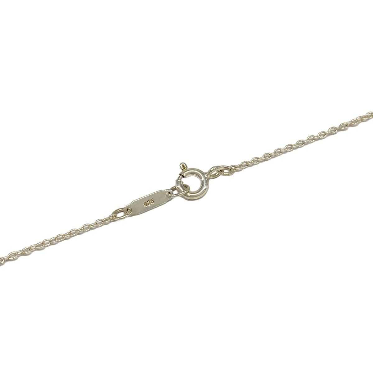 Tiffany & Co Necklace Ribbon Silver — view 4