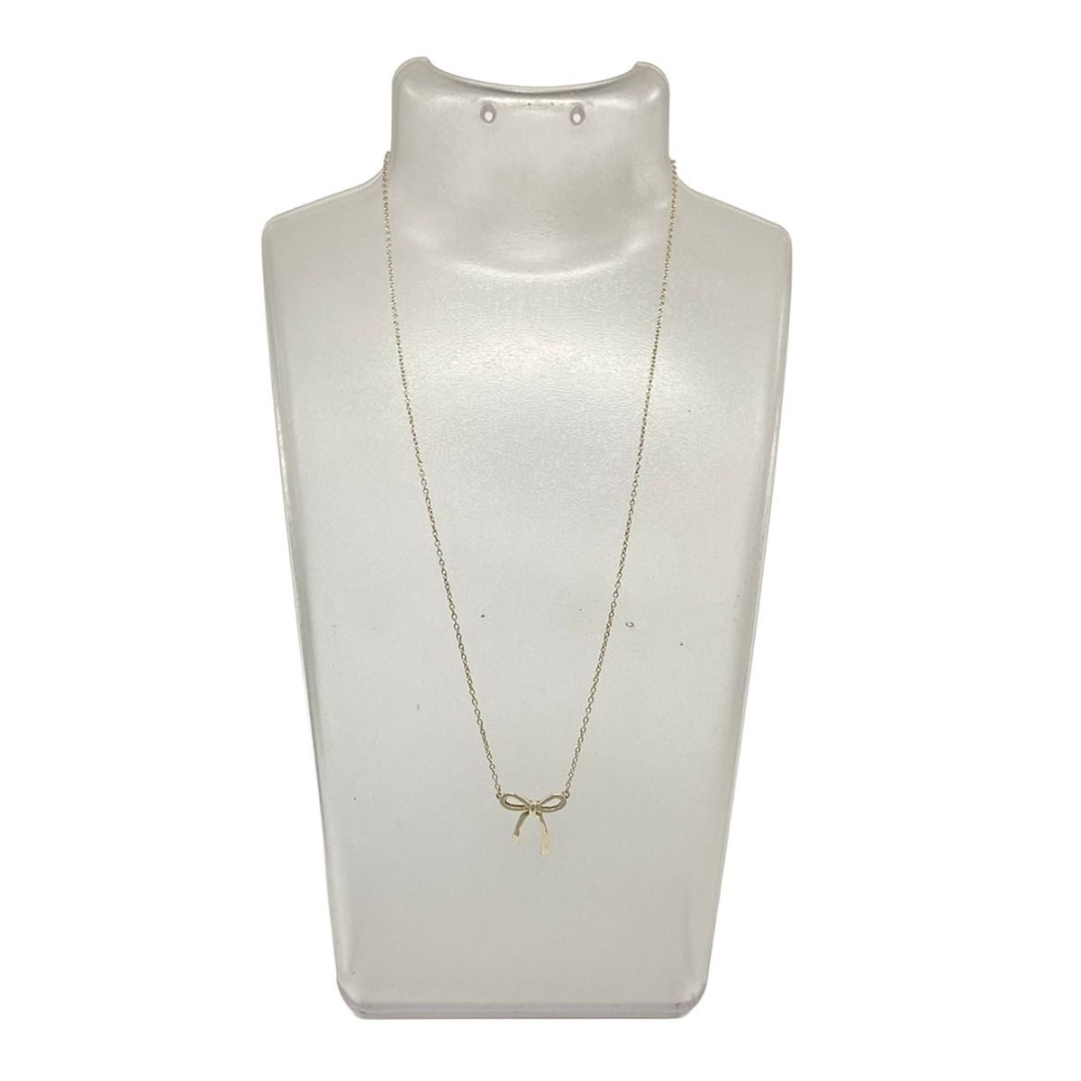 Tiffany & Co Necklace Ribbon Silver — view 2