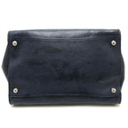 Prada Handbag Vitello Daino Leather Blue — view 5