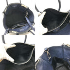 Prada Handbag Vitello Daino Leather Blue — view 8