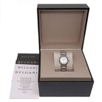 Bvlgari Stainless Steel Quartz Analog Display White Shell Dial Watch — view 8
