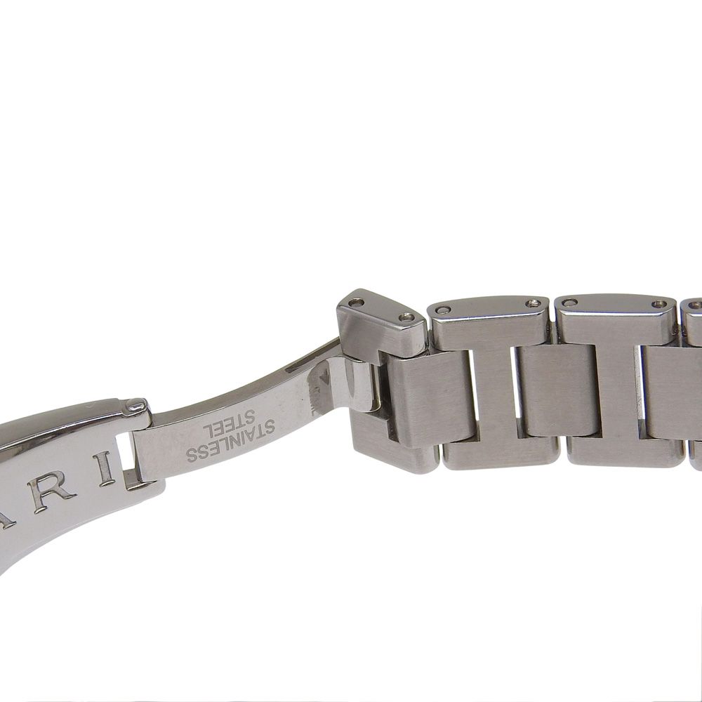 Bvlgari Stainless Steel Quartz Analog Display White Shell Dial Watch — view 7
