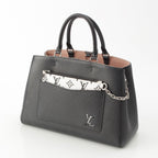 Louis Vuitton Marelle Tote Epi 2-Way Shoulder Handbag Black — view 2