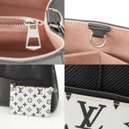 Louis Vuitton Marelle Tote Epi 2-Way Shoulder Handbag Black — view 9