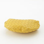 Bottega Veneta Intrecciato Mini Leather Jodie Handbag Yellow — view 5