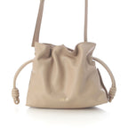 Loewe Flamenco Clutch Mini Napa Cafe Shoulder Bag Sand Beige — view 6