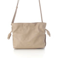 Loewe Flamenco Clutch Mini Napa Cafe Shoulder Bag Sand Beige