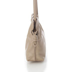 Loewe Flamenco Clutch Mini Napa Cafe Shoulder Bag Sand Beige — view 3