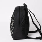 Chanel Sports Line Backpack CC Logo Nylon Stitch Black White — view 4