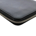 Prada Zip Around Wallet Organizer Black Nero Saffiano Leather — view 7