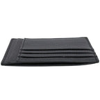 Gucci Card Case Holder Black GG Jumbo Leather — view 8