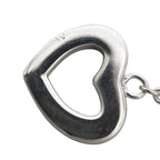 Tiffany & Co Heart Link Lariat Necklace Silver Polished 925 Sterling — view 7