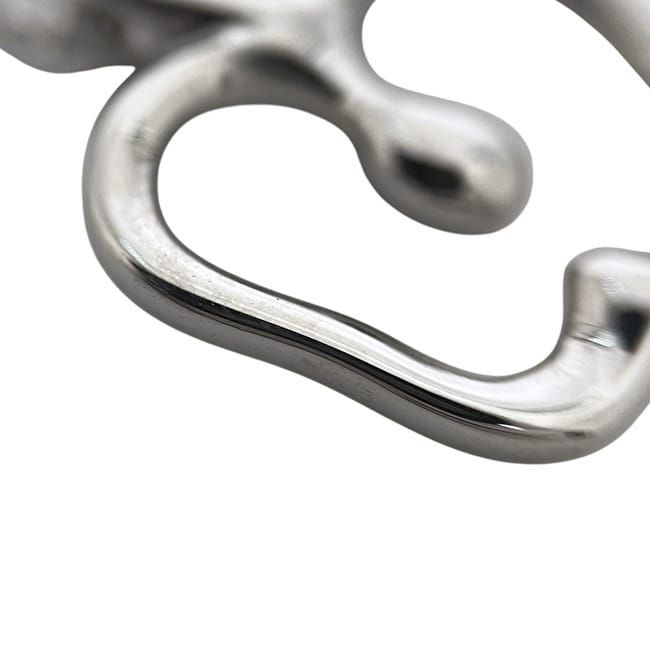 Tiffany & Co Apple Necklace Silver Elsa Peretti Polished 925 Sterling — view 6