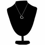 Tiffany & Co Open Heart Necklace Silver Elsa Peretti Polished 925 Sterling 22 — view 9