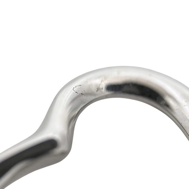 Tiffany & Co Open Heart Necklace Silver Elsa Peretti Polished 925 Sterling 22 — view 8
