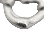 Tiffany & Co Open Heart Bracelet Silver Elsa Peretti Polished 925 Sterling — view 6