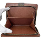 Louis Vuitton Bifold Wallet Porte Papier Zip Brown Monogram Canvas — view 4