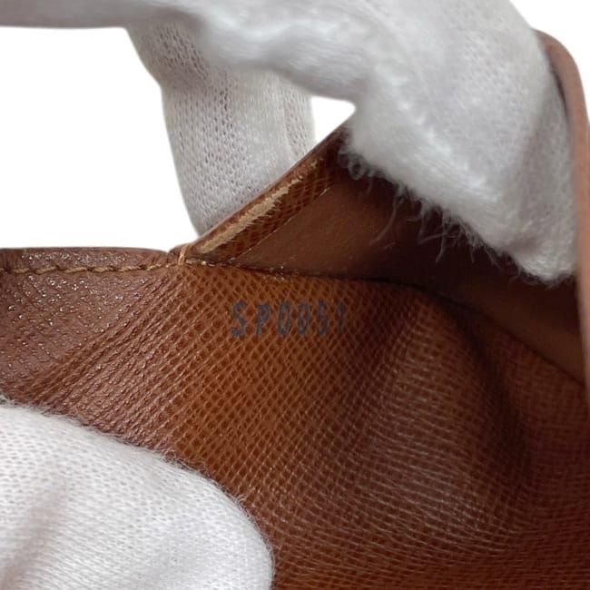 Louis Vuitton Bifold Wallet Porte Papier Zip Brown Monogram Canvas — view 6