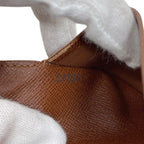 Louis Vuitton Bifold Wallet Porte Papier Zip Brown Monogram Canvas — view 6