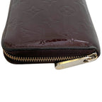 Louis Vuitton Zip Around Wallet Zippy Amarante Monogram Vernis Leather — view 8